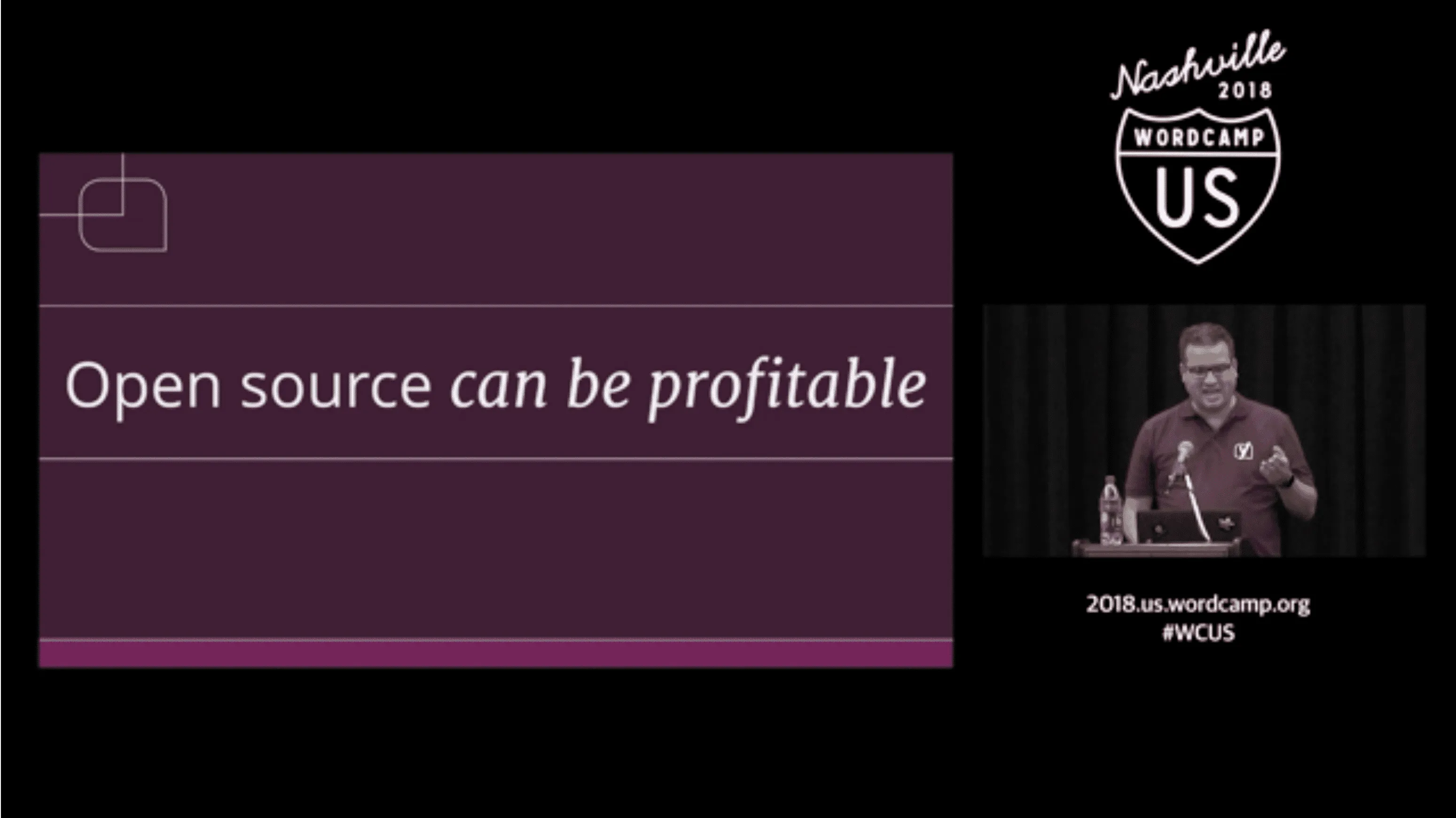 The Business of Open Source - WordCamp US Nashville 2018